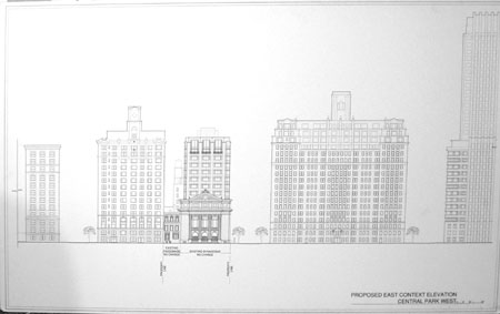 P7100024  Proposed East Context Elevation